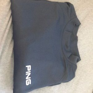 Men’s Ping Mockneck long sleeve shirt